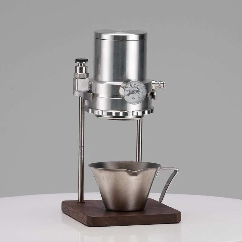 Home Office Moka - 9バール圧力エスプレッソマシン屋外キャンプオフィス家庭用イタリアンモカポット改良型空気圧式コーヒーメーカー