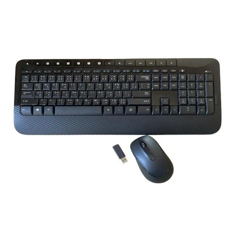Home Office Of Microsoft - 新しい2.4Gワイヤレスマルチメディアオフィスホームキーボード＆マウスコンボ（Microsoftワイヤレスデスクトップ900 2000用）