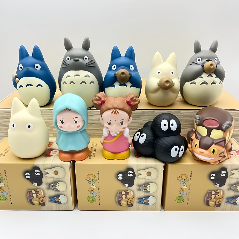 Home Office Desk Ideas - ホットな新アニメ漫画周辺ブラインドボックストレンディなおもちゃの置物オフィスデスク寝室のベッドサイドテーブルの装飾学生の誕生日プレゼント