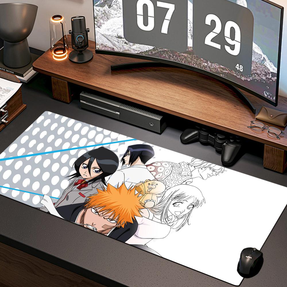 Home Office Bleaching - アニメ漂白剤マウスパッド新しいコンピュータホームマウスパッド XXL デスクマット天然ゴムオフィスアンチスリップゲームアクセサリーパッド