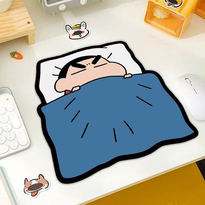 大人気のかわいいクレヨンしんちゃんマウスパッド、ゴム製滑り止 - Home Office Setup のレビューと価格