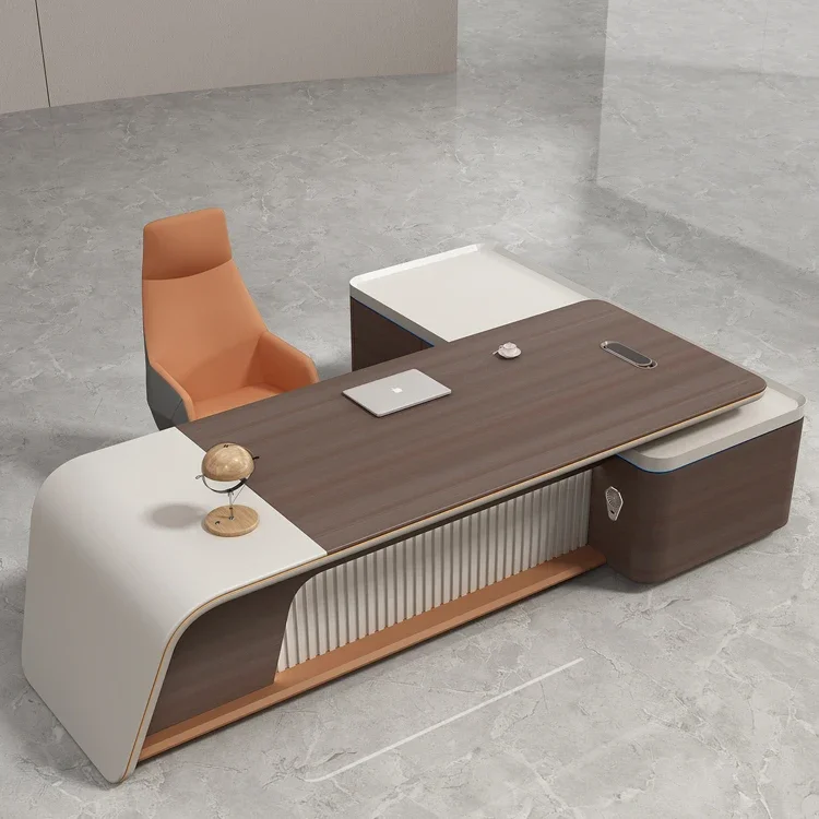 収納付きコンピューターデスク、デスクテーブルオーガナイザー、 - Home Office L Shaped Desk のレビューと価格