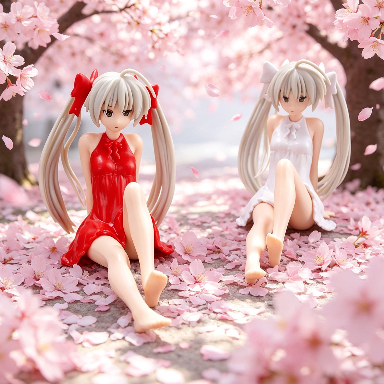 ヨスガノソラ 神楽野ソラ PVCフィギュア 赤と白の衣装 車 - Home Office Romance Manga のレビューと価格