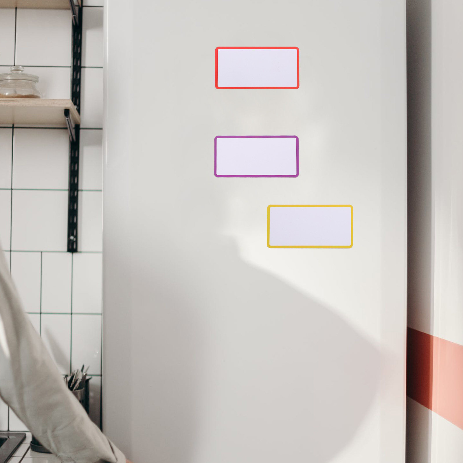 48枚入り 磁気ラベル ホワイトボード用書き消し可能なネーム - Whiteboard Magnetic のレビューと価格