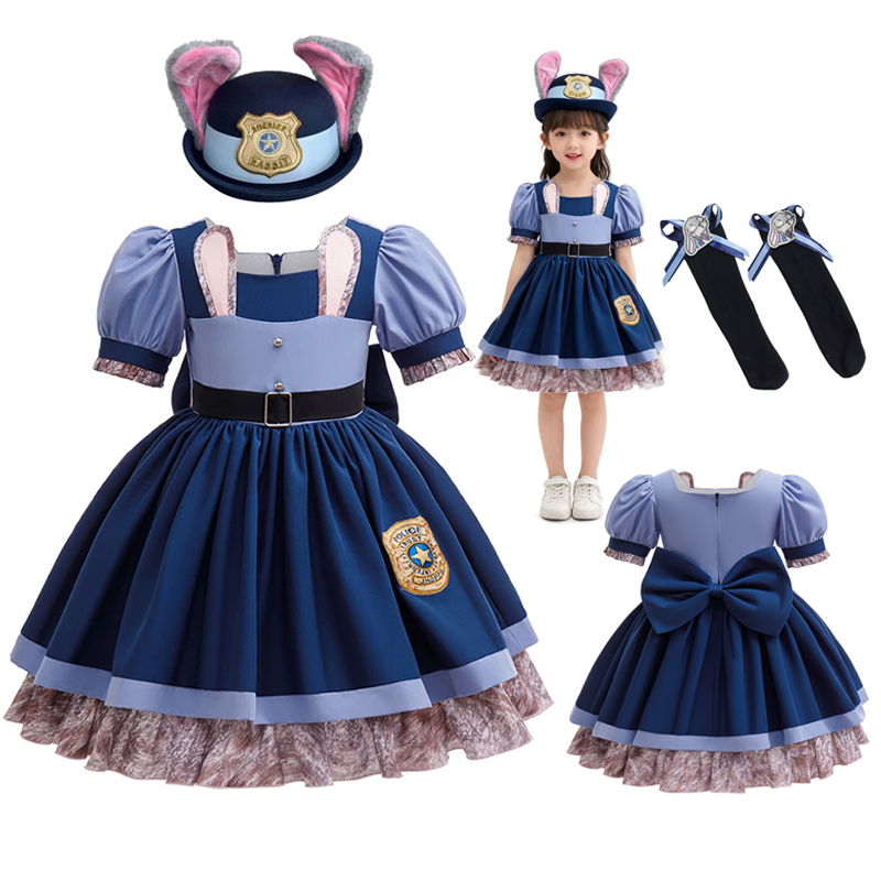 動物園のウサギ ジュディ コスプレ衣装 女の子 警察官 バニ - Home Office Makeover のレビューと価格