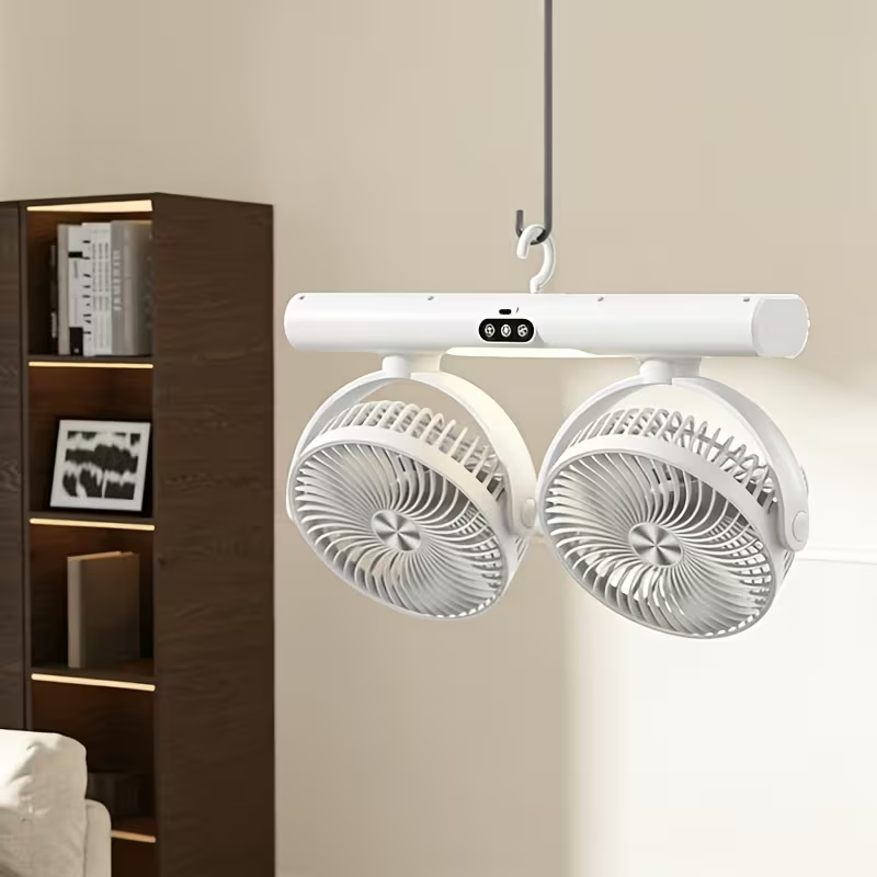 デュアルヘッド循環ファン モダンな壁掛け式 3段階独立制御  - Home Office Head のレビューと価格