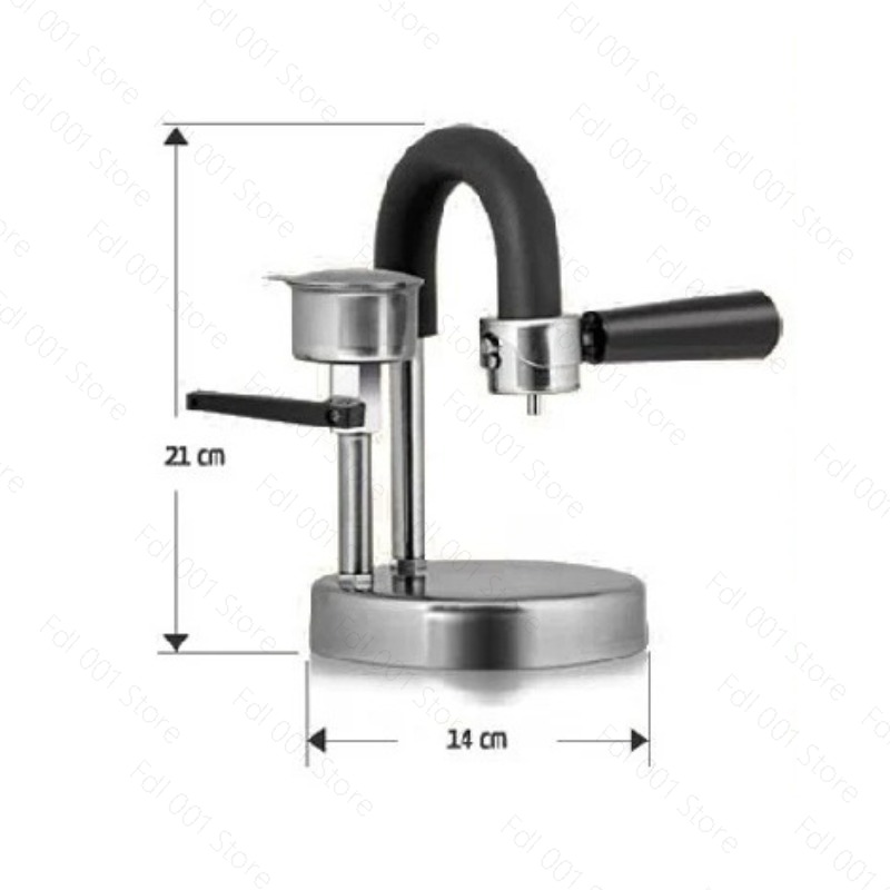 ステンレス製モカポットエスプレッソメーカー（コンロ用）- ホ - Home Office Moka のレビューと価格