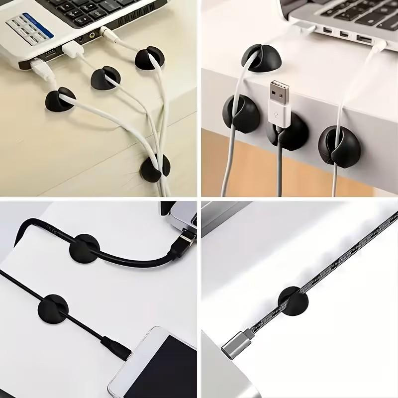 6/10/18ピースケーブルオーガナイザーセット、デスクトッ - Home Office Desk Ideas のレビューと価格