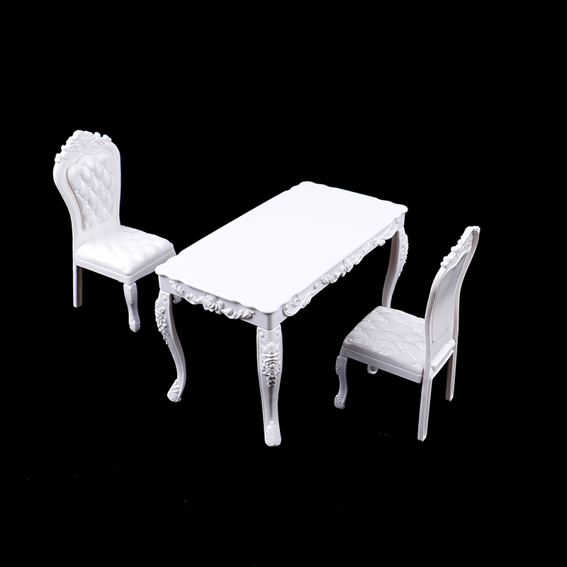 ドールハウス 1:6 キッチン家具 ダイニングテーブル 椅子 - Home Office Desk Ideas のレビューと価格