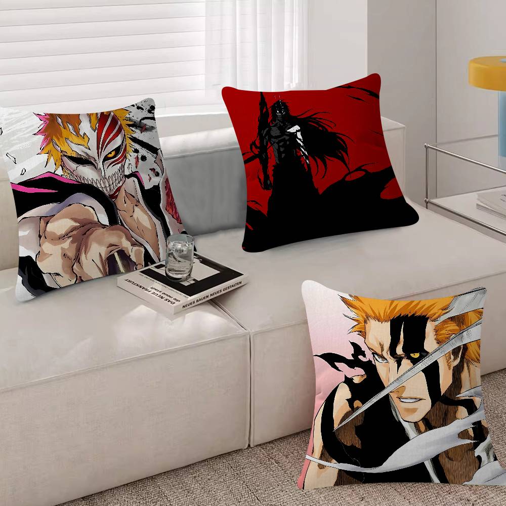 人気アニメ「BLEACH」イチゴ柄枕カバー、ソファ装飾、車、 - Home Office Bleaching のレビューと価格