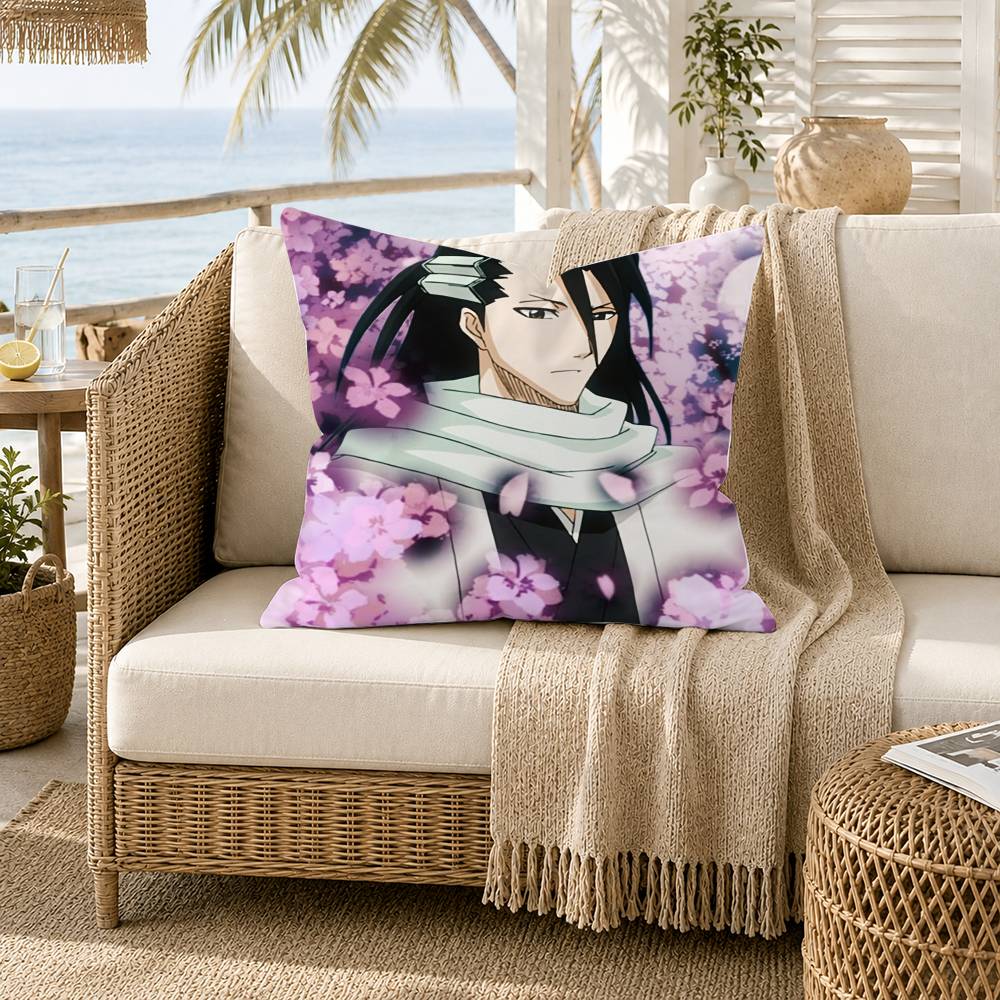 B-Bleach アニメ K-朽木白哉 枕カバー ソファ リ - Home Office Bleaching のレビューと価格