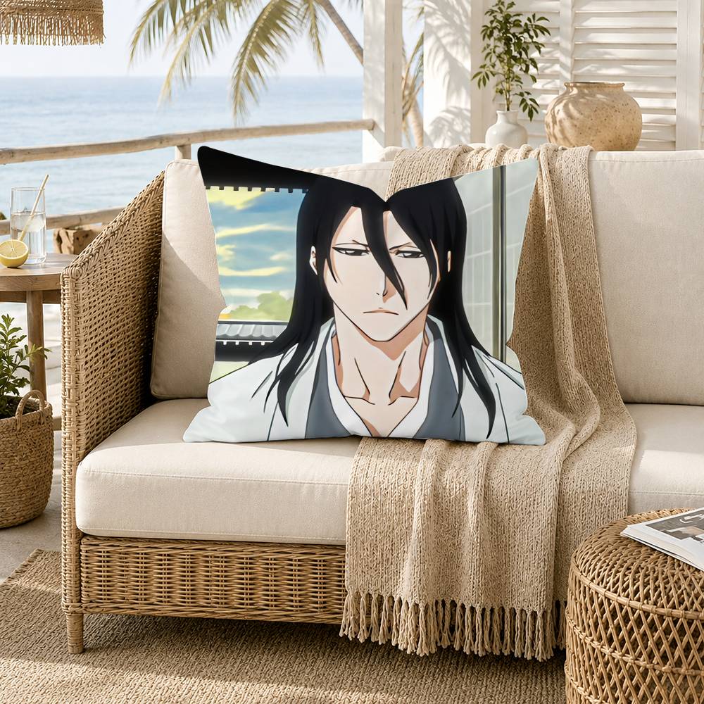 B-Bleach アニメ K-朽木白哉 枕カバー ソファ リ - Home Office Bleaching のレビューと価格